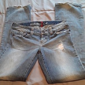 Guess women's Jeans DENIM Distressed